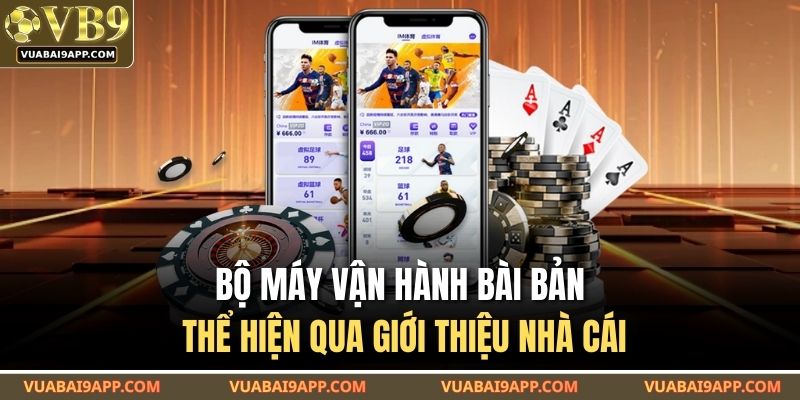 Bộ máy vận hành bài bản thể hiện qua giới thiệu nhà cái