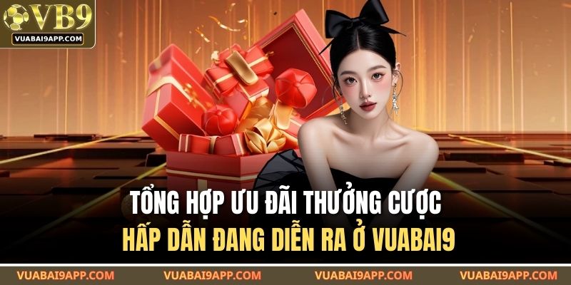 Tổng hợp ưu đãi thưởng cược hấp dẫn đang diễn ra ở VUABAI9